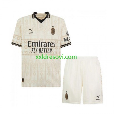 AC Milan Četvrta Dječji Nogometni Dres 2023-2024